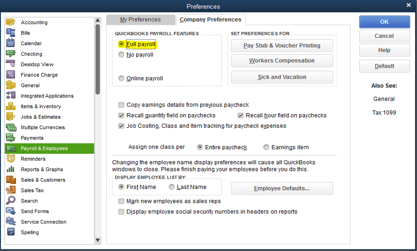 manual payroll in quickbooks