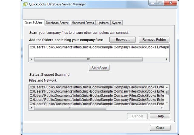 Database server manager