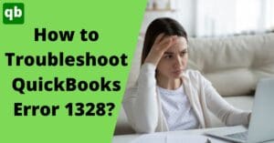 QuickBooks Error 1328