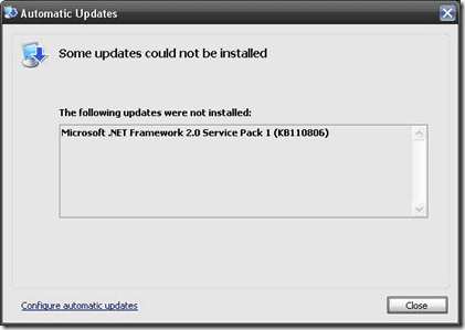 QuickBooks .NET Framework Error